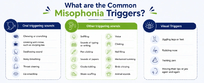 What are the Common Misophonia Triggers (2)
