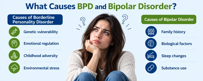 What Causes BPD and Bipolar Disorder